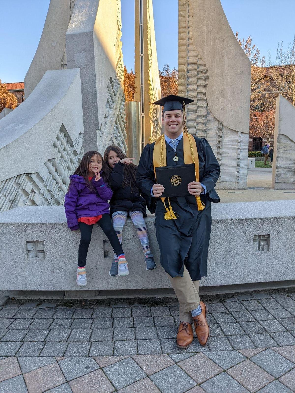 Picture of me at graduation